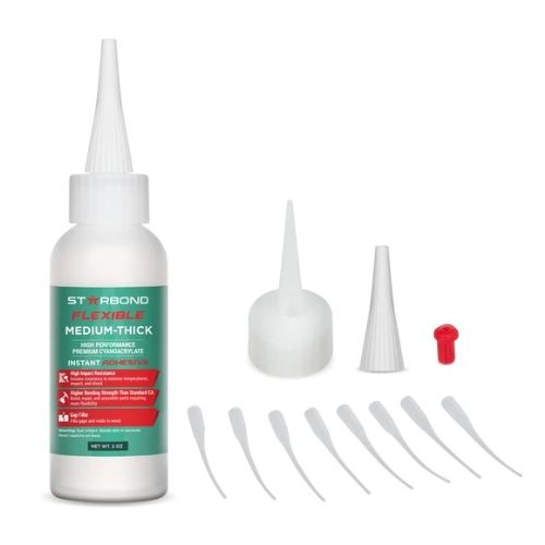 Starbond Flexible Medium-Thick CA superglue - 2oz